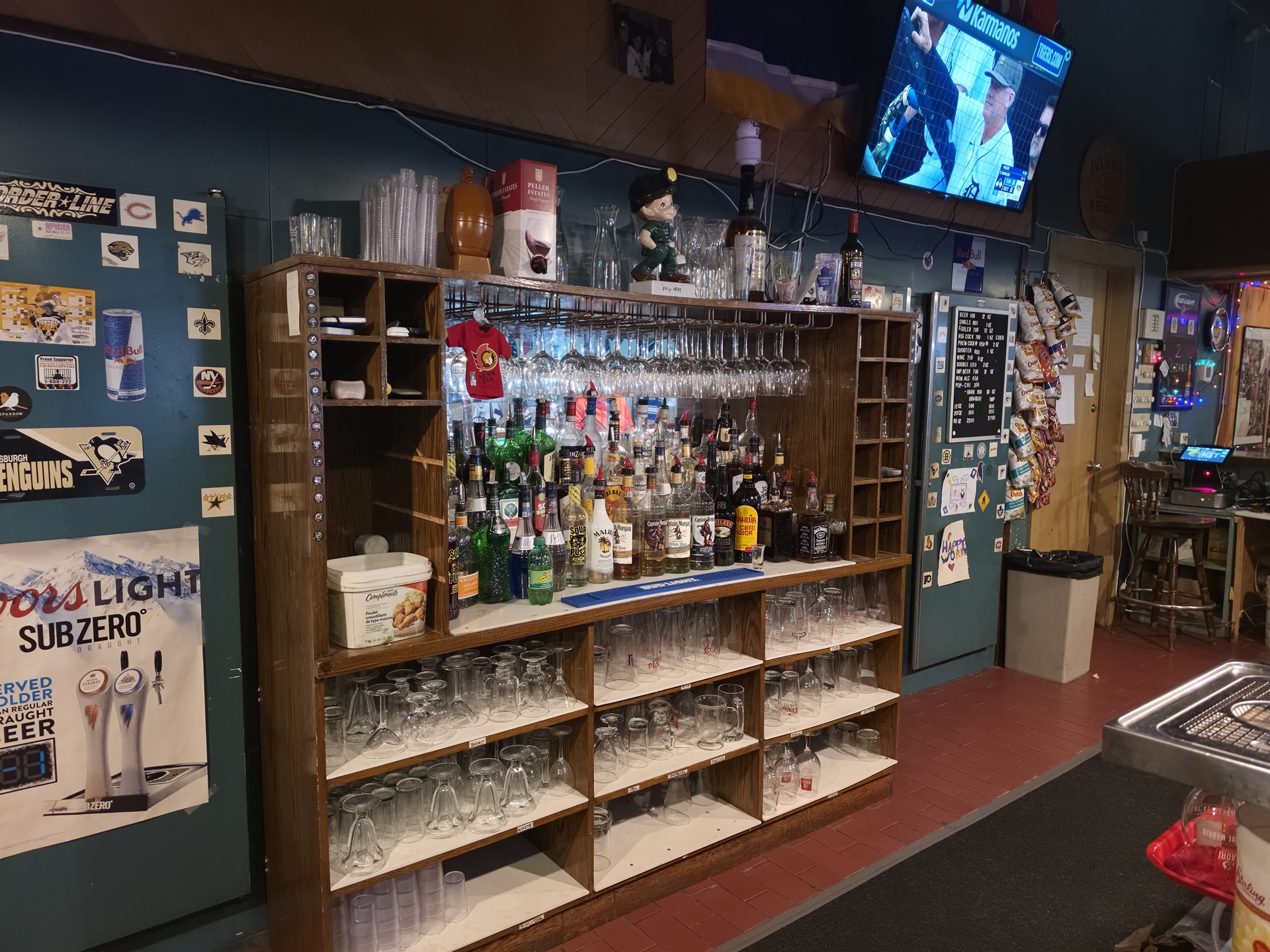 Beer on tap